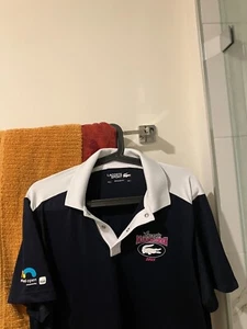 2025 Lacoste Sport Miami Open tennis polo shirt men's adult Large sz 5 NEW - Picture 1 of 3