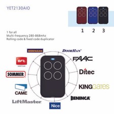 433.92MHz Fixed Rolling Code Garage RF Remote Control Duplicator Frequency NP