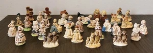 Full Set of WADE WHIMSIES RedRose NURSERY RHYME Figurines 24 Characters w/Double - Picture 1 of 23
