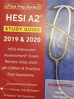 HESI A2 Study Guide - Image 1 of 2