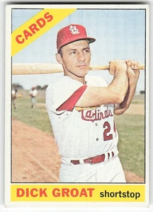 1966 O-Pee-Chee #103 Dick Groat BASEBALL St. Louis Cardinals - Picture 1 of 2