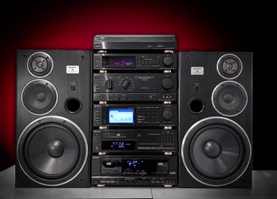 SONY JAPAN Hi-Fi 🌈RaRe🌈 Flagship Vintage Component Stereo System - Image 1 of 4