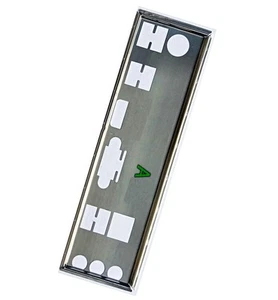 Bouclier E/S OEM pour Asus C8HM70-I/HDMI déflecteur arrière carte mère plaque arrière E/S - Photo 1/4