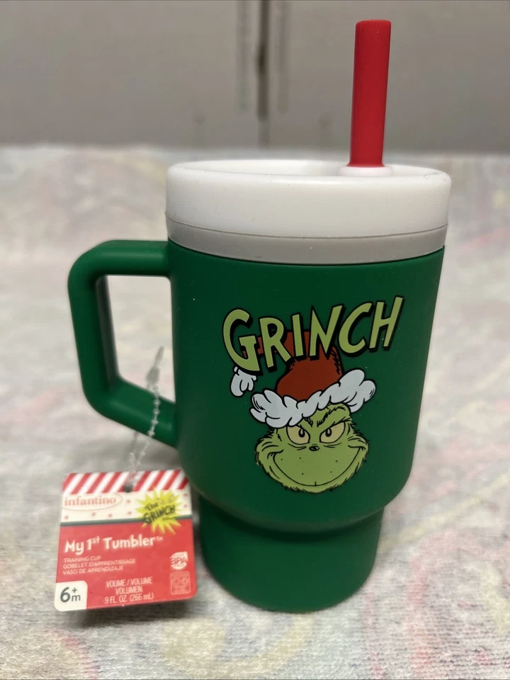 Infantino My 1st Tumbler Limited Edition 6m The Grinch Green Cup