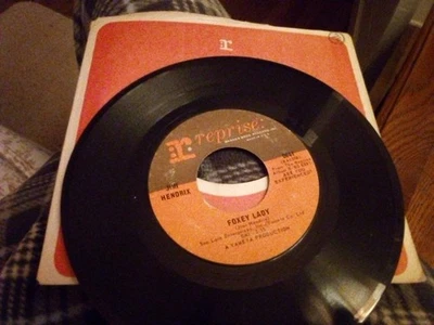 JIMI HENDRIX: foxey lady /hey joe REPRISE 45 Record Mono 1st Press  1A 1B NM - Image 1 of 2