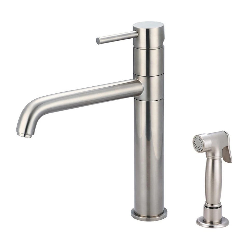Grifo de cocina Pioneer Faucets 2MT161H Motegi 1,5 GPM 1 orificio - níquel Foto 1 de 1