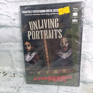 AtmosFEARfx Unliving Ritratti Halloween Decorazioni Digitali NUOVO - Foto 1 di 2
