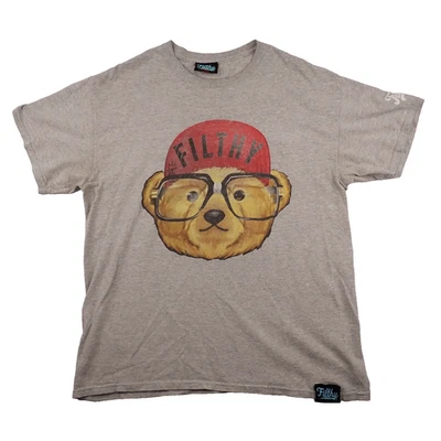 Vintage Filthy D Dripped Men’s Sz Large T Shirt Tee Teddy Bear Y2K Grunge Urban - Image 1 of 4