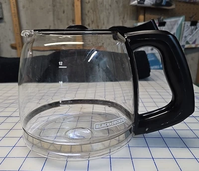 Black Decker BCM1160B Cafetera 12 Tazas Jarra de Repuesto con Tapa Foto 1 de 4