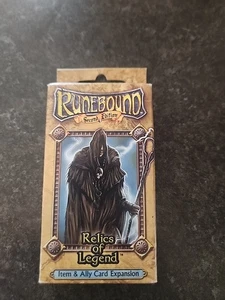 FFG Runebound Item & Ally Card Expansion - Relics of Legend New Sealed - Picture 1 of 13