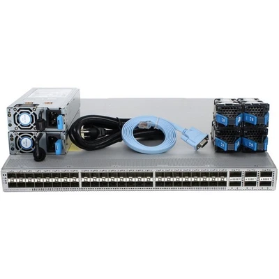Cisco Nexus N9K-C93180YC-EX 48P 25GbE SFP28 6P 100GbE QSFP28 PE Switch - Image 1 of 3