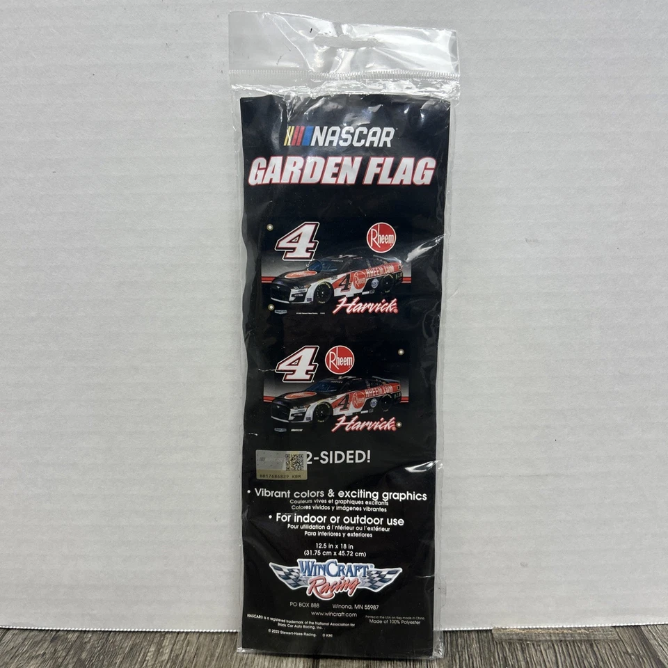 NASCAR #4 Kevin Harvick Garden Yard Banner Flag 12.5” X 18” - Image 1 of 3