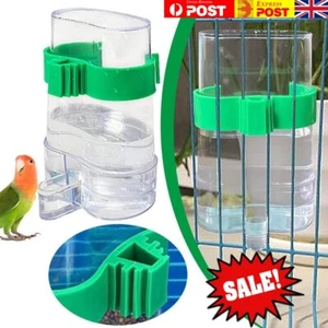Cage Drinker Bird Water Dispenser Bottle For Pet Budgie Finch Parrot FeederU.K-F - Picture 1 of 12