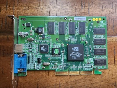 nVIDIA g-Force2MX - 64MB - AGP Video Card - Model: MS-8826 VER:300 - Image 1 of 4