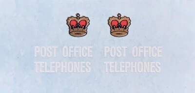 Dinky 261 Morris Z Van | POST OFFICE TELEPHONES | Transfer / Decal