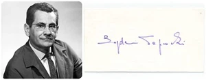 Polish Operatic Tenor BOGDAN PAPROCKI Hand Signed Card from 1978 - Picture 1 of 2