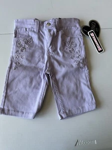 X And I Purple Stretch Shorts For Girls Size 6 New - Picture 1 of 7