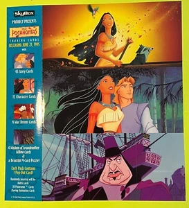 SkyBox POCAHONTAS Trading Cards - 1995 - Aktionsblatt - Bild 1 von 2