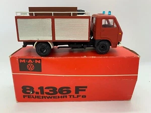 CONRAD No. 3191 M.A.N. 8.136 F FEUERWEHR TLF8 FIRE TANKER TRUCK 1:50 scale  - Picture 1 of 12