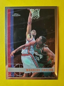 MAURICE TAYLOR - RC ROOKIE #212 LA CLIPPERS - MICHIGAN - 1997-98 TOPPS CHROME - Picture 1 of 3