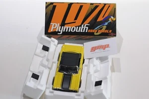GMP 1970 PLYMOUTH ROAD RUNNER YELLOW/BLACK SCALE 1:18 LIMITED 1 OF 2250 G1803104 - Picture 1 of 10