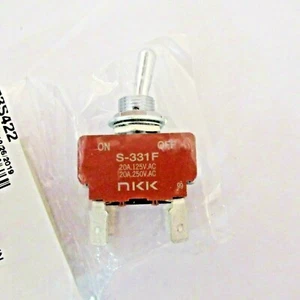 Interruptor, encendido apagado Nkk 20 amperios S-331F Hussmann 03S422 - Imagen 1 de 4