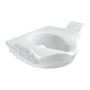 MOEN CANADA Locking Elevated Toilet Seat with Support Handles - Picture 1 of 11