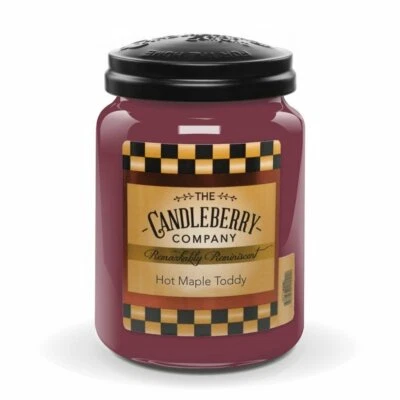 Candleberry Candles | Hot Maple Toddy Candle | Best Candles on The Market | - Image 1 of 4
