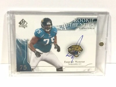 Eugene Monroe 2009 Upper Deck Rookie Authentics Signatures 258/999 - Image 1 of 2