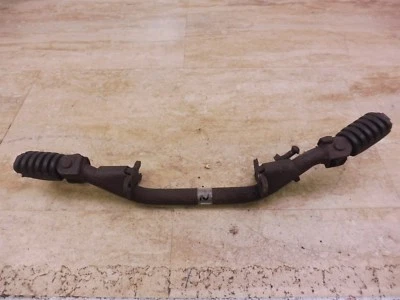 Yamaha AT1 1971 125cc Y700+ barra de soporte de clavija de conductor delantero con clavijas #2 Foto 1 de 4