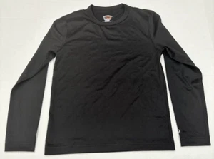 24A21 Champion KMC5 Duofold Varitherm Youth Warm Crew YM Black - Picture 1 of 2
