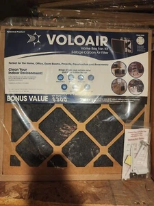 Box Fan Air Filter 2 Stage New Filter Invented !!!! - Picture 1 of 4