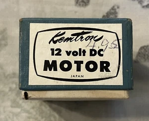 Vintage Kemtron 6 Volt DC Motor 6V 6VDC. NOS Shipping Included In Price - Picture 1 of 1