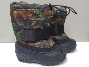 Baby Size 5 Kamik Camo Boots - Picture 1 of 4