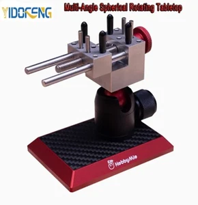 Tornillo de mesa mini vicio esférico giratorio base de metal para pasatiempos - Imagen 1 de 15