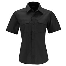 Propper Women's REVTAC Tactical Short Sleeve Shirt - BLACK - Small
