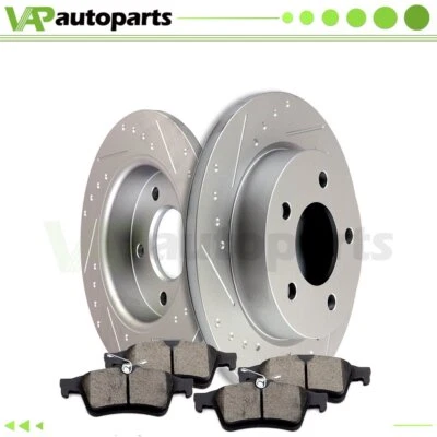 Rear Brake Pads And Rotors Fits Mazda 3 GS i 2.0L 2004-2006 2009-2012 265mm - Image 1 of 4