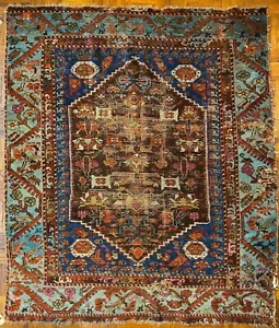 Antique Turkish Demirji / Dimirji Kula, ca. 1800; 5ft x 5ft - Picture 1 of 12