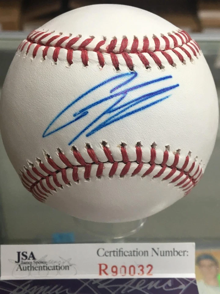 GLEYBER TORRES Autographed Sweet Spot Baseball New York Yankees JSA COA ~ R90032 - Image 1 of 1