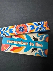 ZOX “REMEMBER TO LIVE” MEDIUM - Picture 1 of 2