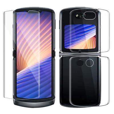 Protective Film Frosted Screen Protector For Motorola Moto Razr 5G 2020 Lot - Image 1 of 4