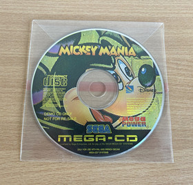 Mickey Mania Sega Mega CD Demo Disc PAL
