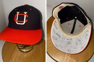 1999 Clemson Baseball Hat Team Signed Khalil Greene + ~30 Autos Size 7⅛ New Era - Picture 1 of 18