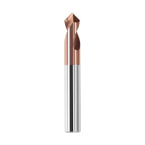 55° 2-Flute Carbide Spot Drill 1/2/3-20mm - For Steel & Aluminium Center Drill - Picture 1 of 41