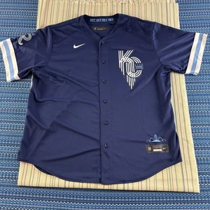 Kansas City Royals Jersey Mens 2XL MLB Baseball Bo Jackson City Connect Nike - Picture 1 of 13