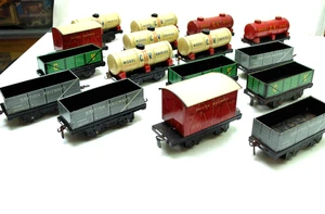 CHAD VALLEY TANKERS & GOODS WAGONS X 16 - Picture 1 of 16