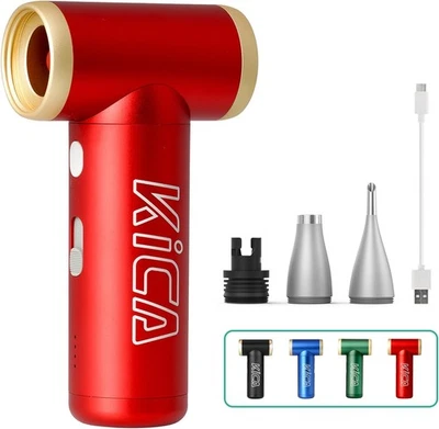 KICA JetFan 2S Elektrische Staubgebläse Druckluftspray 117000 RPM Metallgehäuse - Bild 1 von 4
