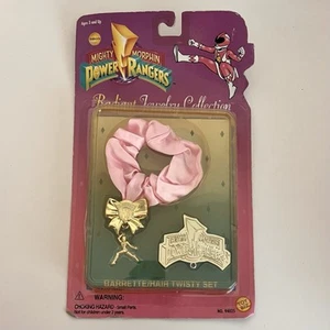 Vtg 1995 MMPR Power Rangers Kimberly Radiant Jewelry Hair Tie Scrunchie NIP - Picture 1 of 7
