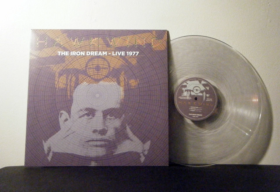 HAWKWIND LP The Iron Dream Live 1977 Atomhenge  Rsd Clear Color vinyl - Image 1 of 1