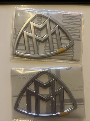 Mercedes-Benz Maybach Logo Emblem Sticker selbstklebend W222 S-Klasse - Bild 1 von 3